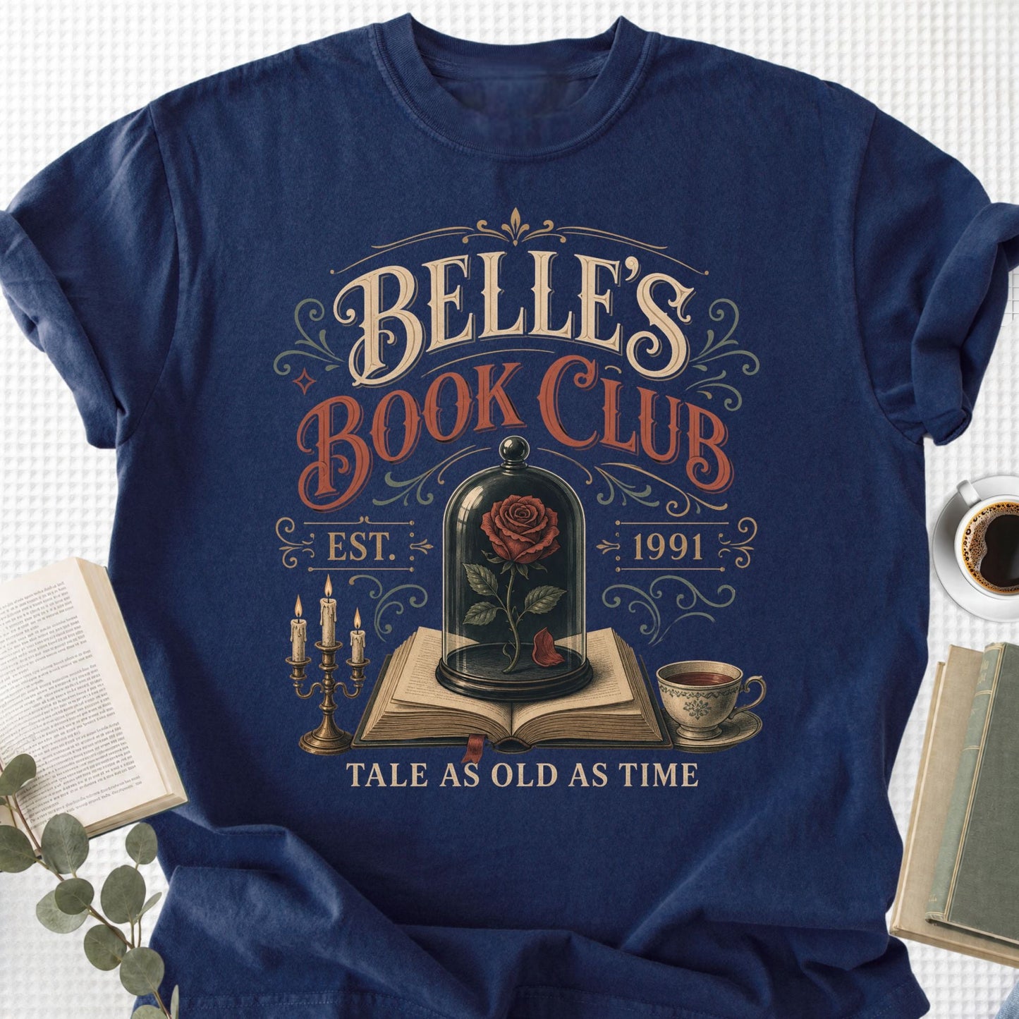Tale As Old As Time Book Club Unisex T-Shirt, Book Lover Gift - Book Social Club