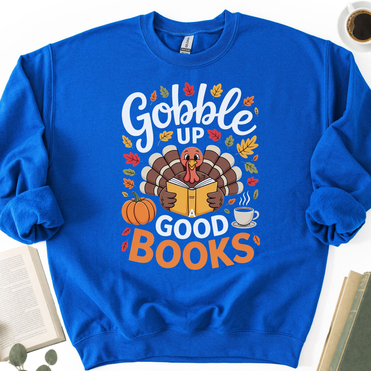 Gobble Up a Good Book Unisex Sweatshirt