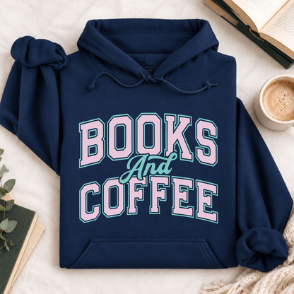 Books and Coffee Hoodie