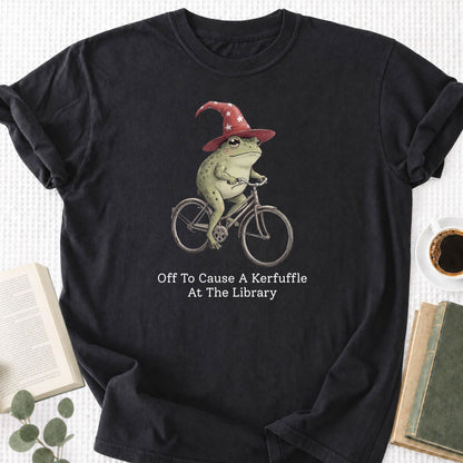 Off To Cause A Kerfuffle At The Library Unisex T-Shirt