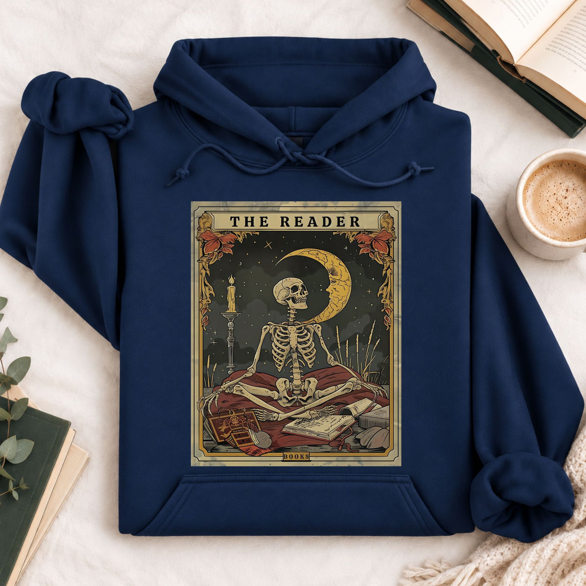 The Reader Tarot Card Hoodie