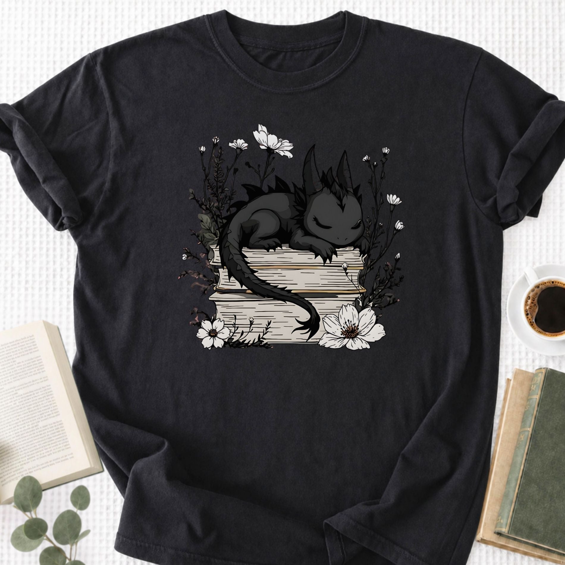 Book Dragon Unisex T-Shirt