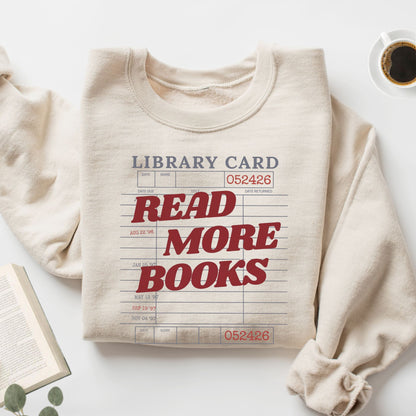 Library Card Unisex Sweatshirt
