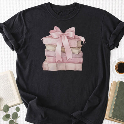 Books Bow Unisex T-Shirt