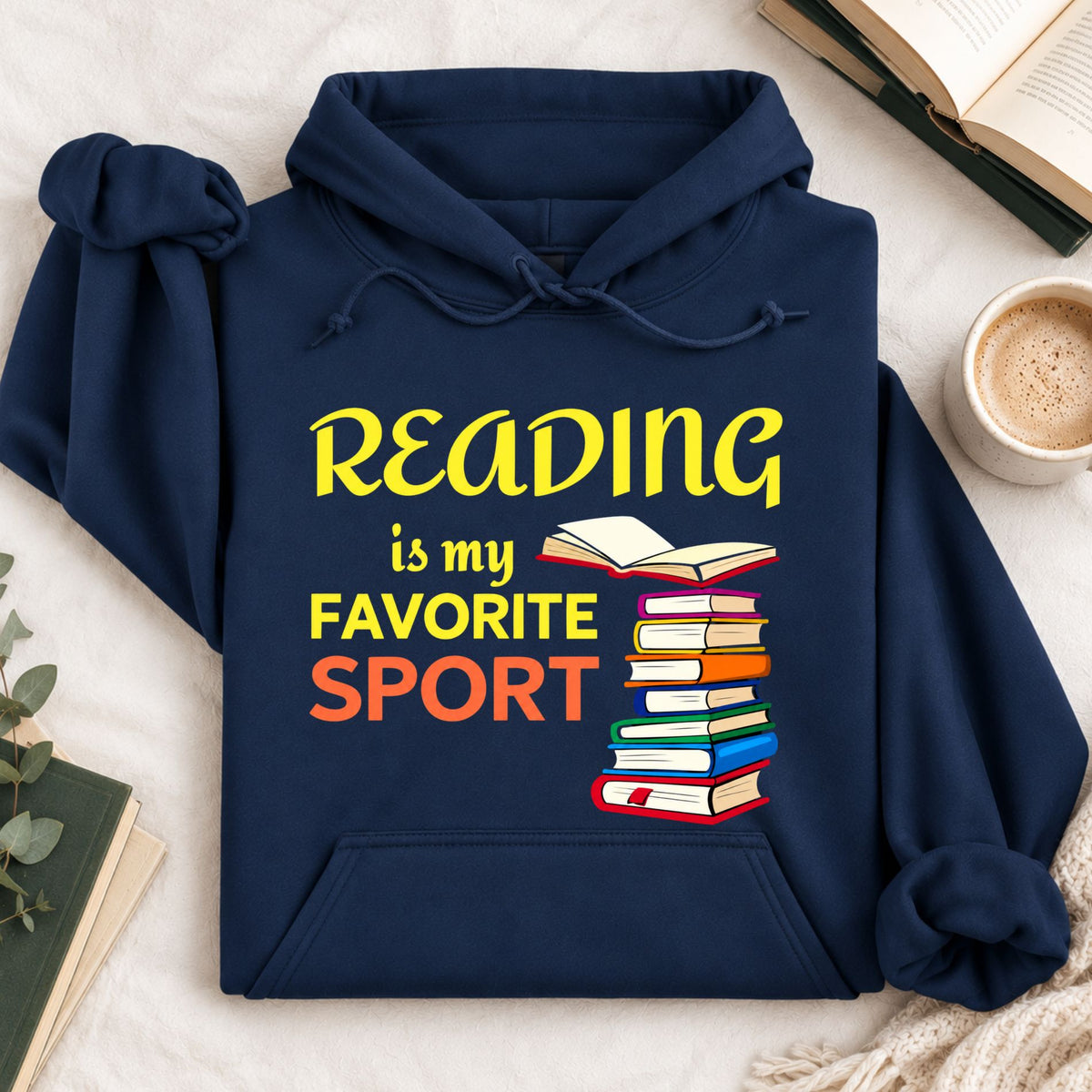 Reading Is My Sport Hoodie