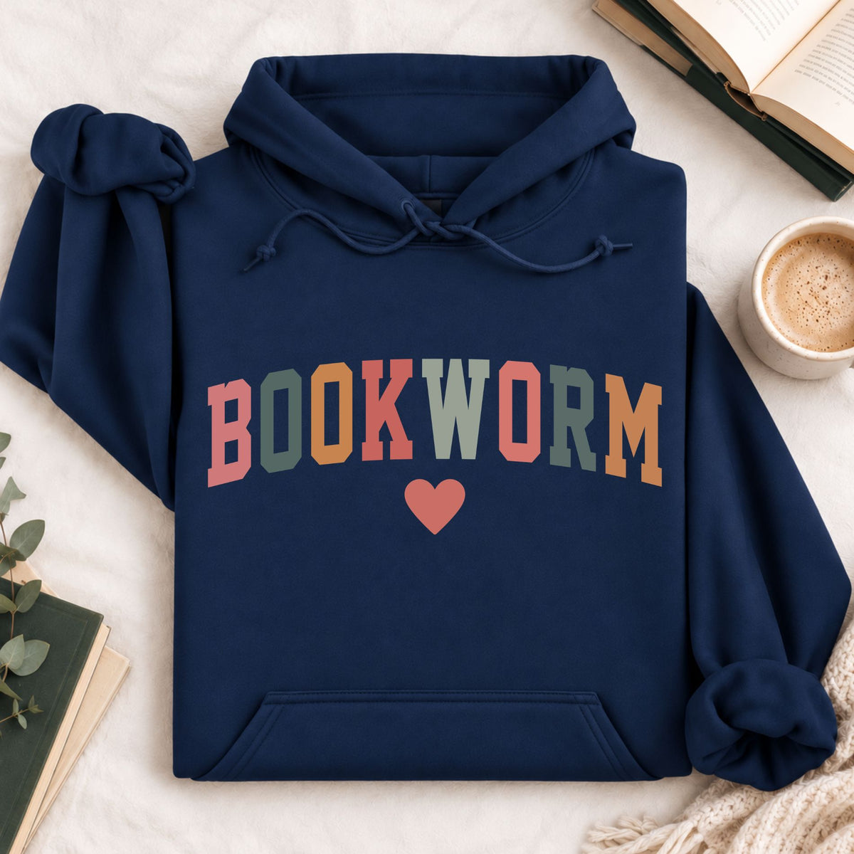 Bookworm Varsity Hoodie