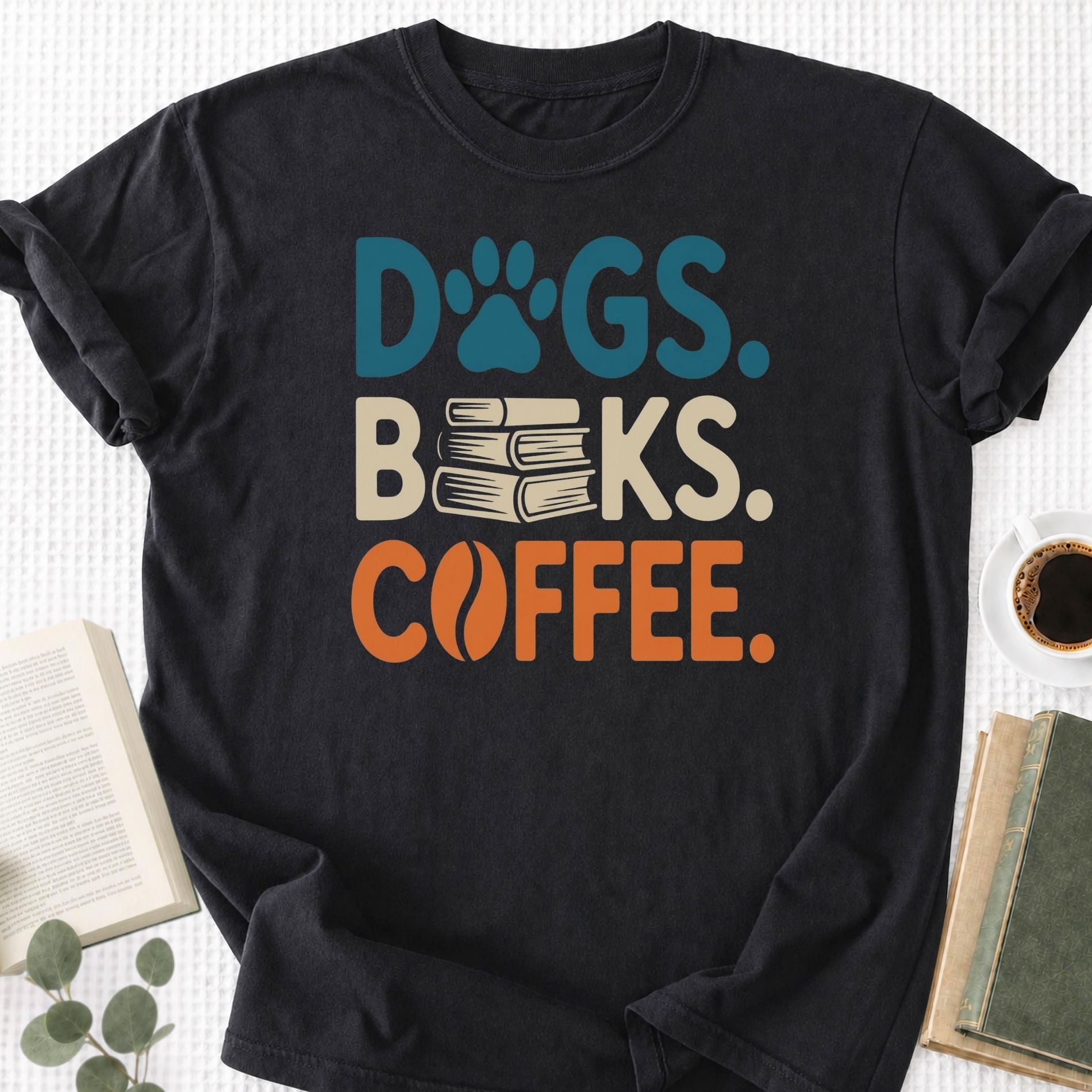 Dods Books Coffee Unisex T-Shirt