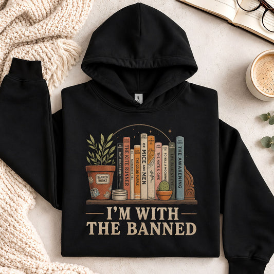 I'm With The Banned Hoodie