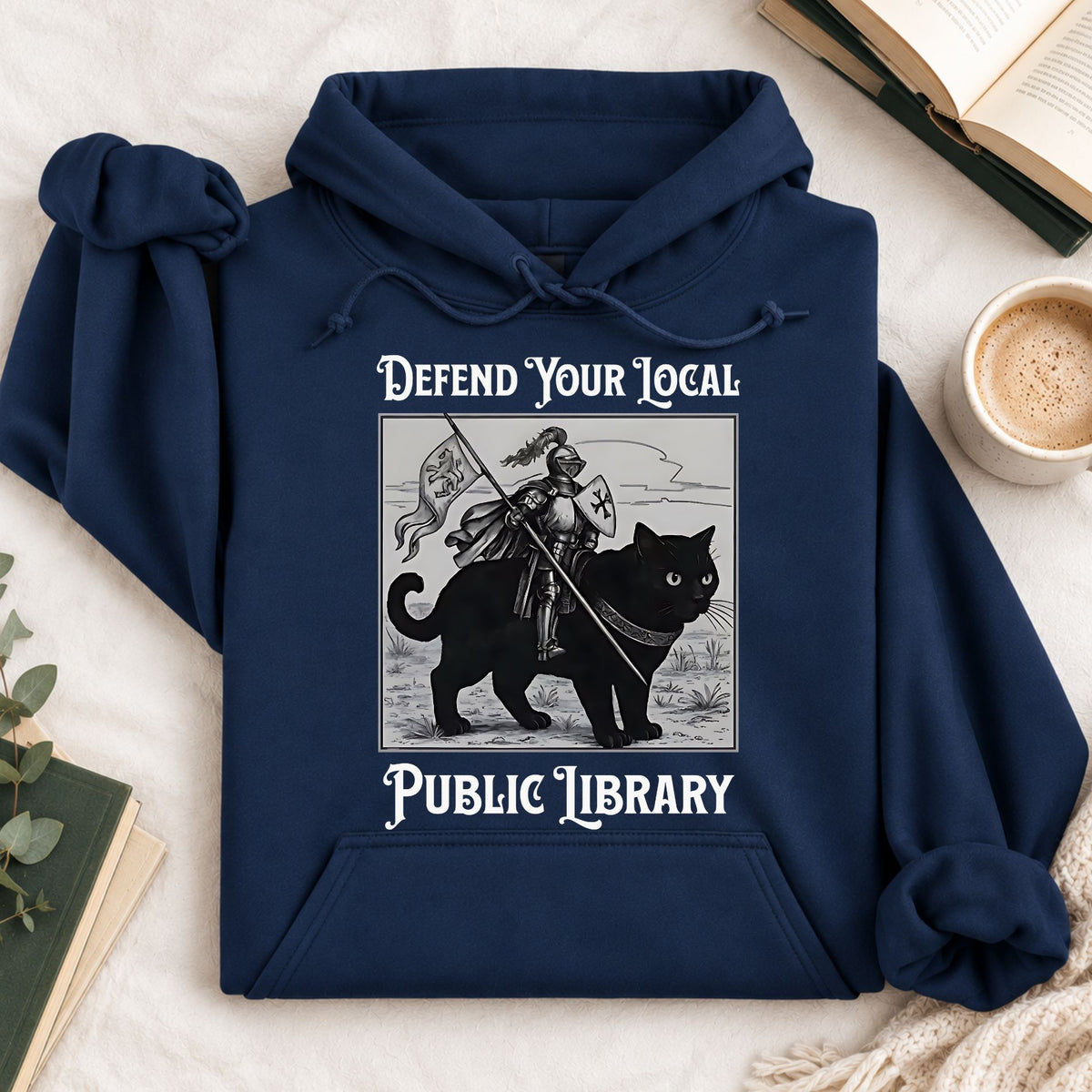 Defend Your Local Public Library Hoodie