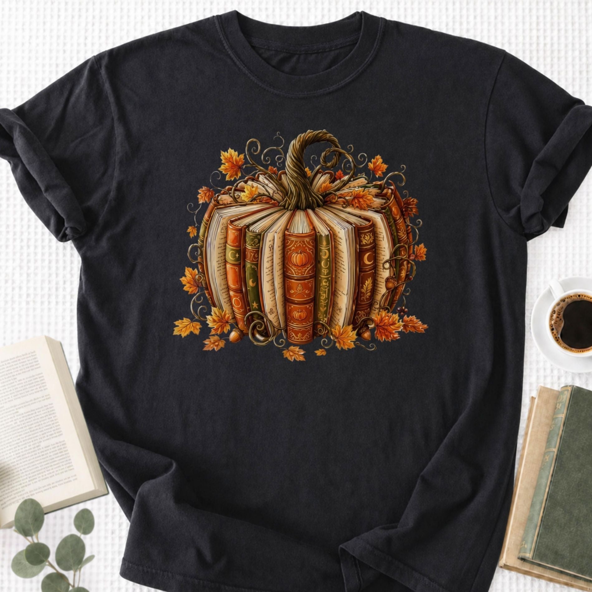 Book Pumpkin Unisex T-Shirt