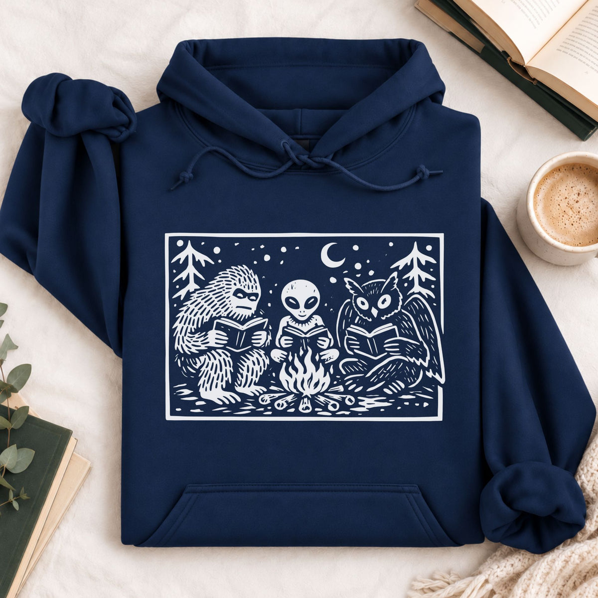 Cryptid Book Club Hoodie