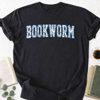 Toile Floral Bookworm Unisex T-Shirt