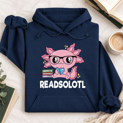 Readsalotl Axolotl Hoodie