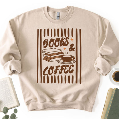 Books & Coffee Unisex Sweatshirt