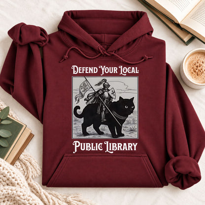 Defend Your Local Public Library Hoodie