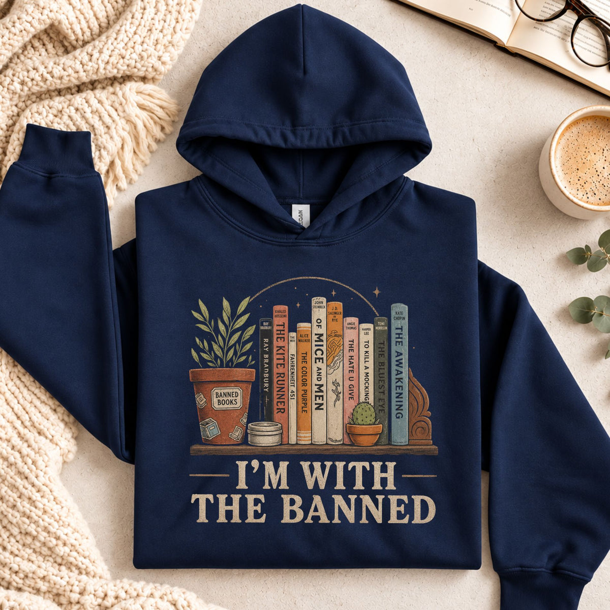 I'm With The Banned Hoodie