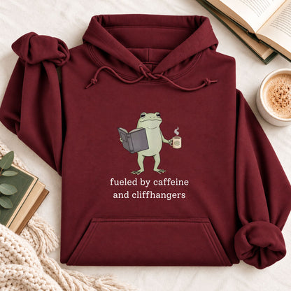 Fueled By Caffeine and Cliffhangers Hoodie