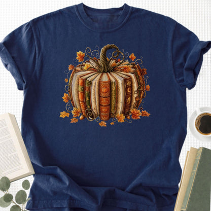 Book Pumpkin Unisex T-Shirt