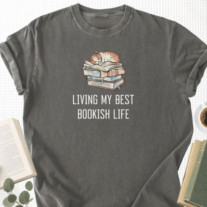 Living My Best Bookish Life Unisex T-Shirt