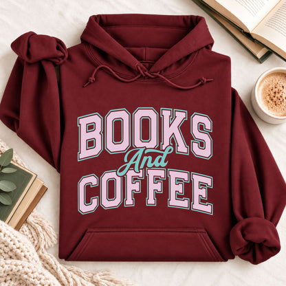 Books and Coffee Hoodie
