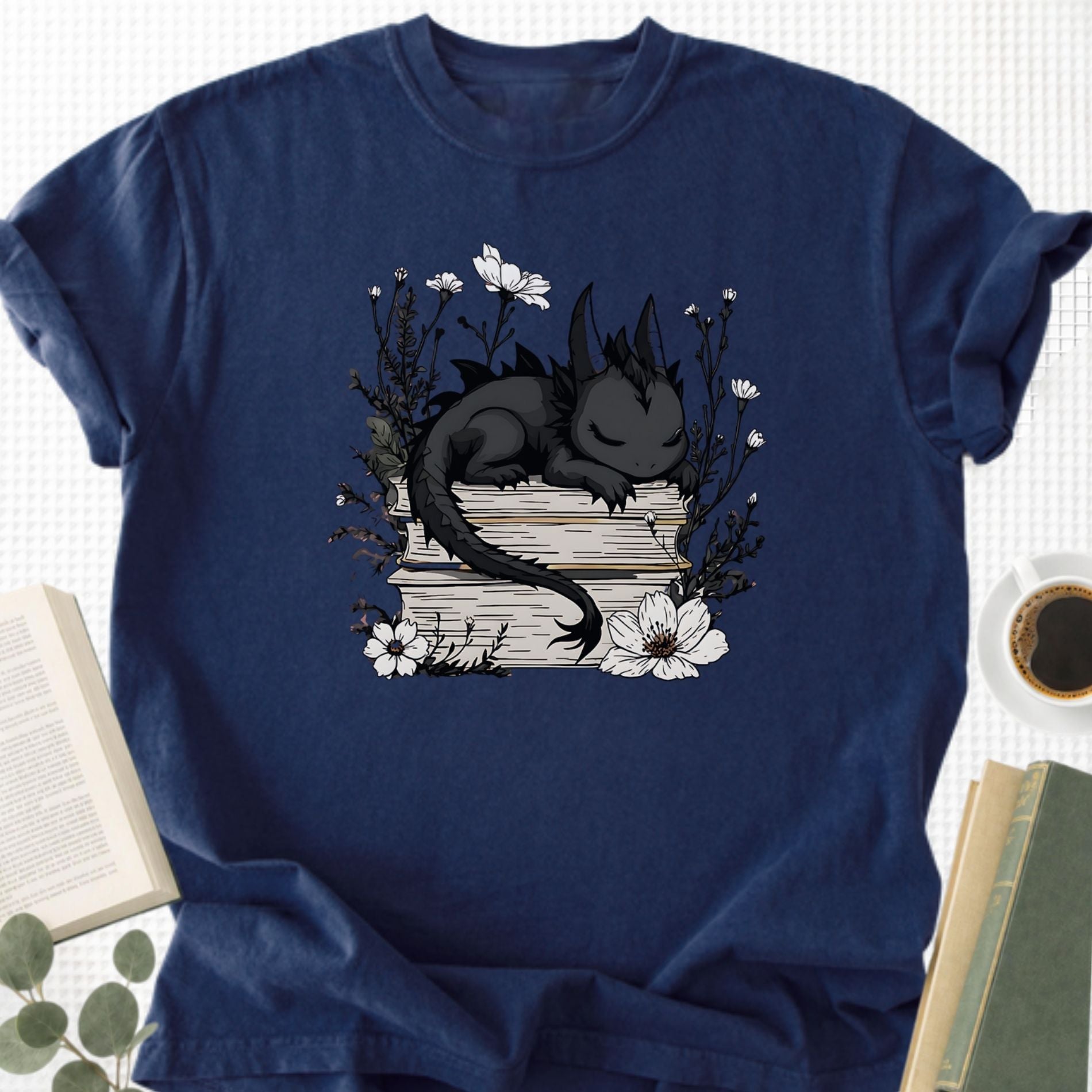 Book Dragon Unisex T-Shirt