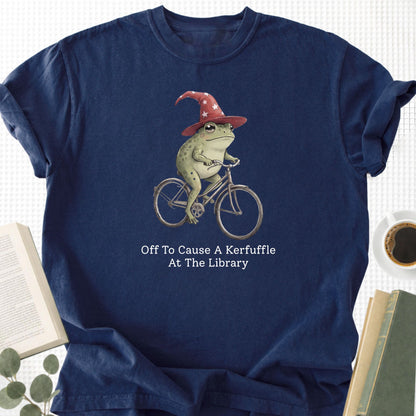 Off To Cause A Kerfuffle At The Library Unisex T-Shirt