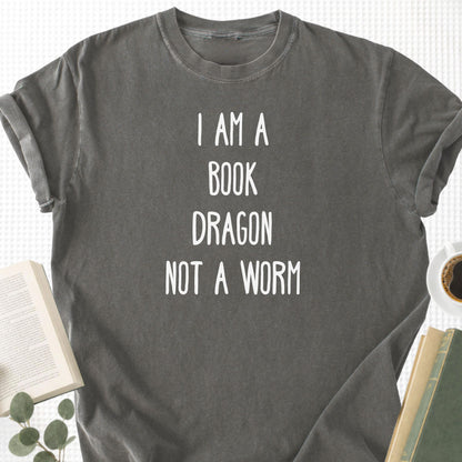 I Am A Book Dragon Not a Wom Unisex T-Shirt