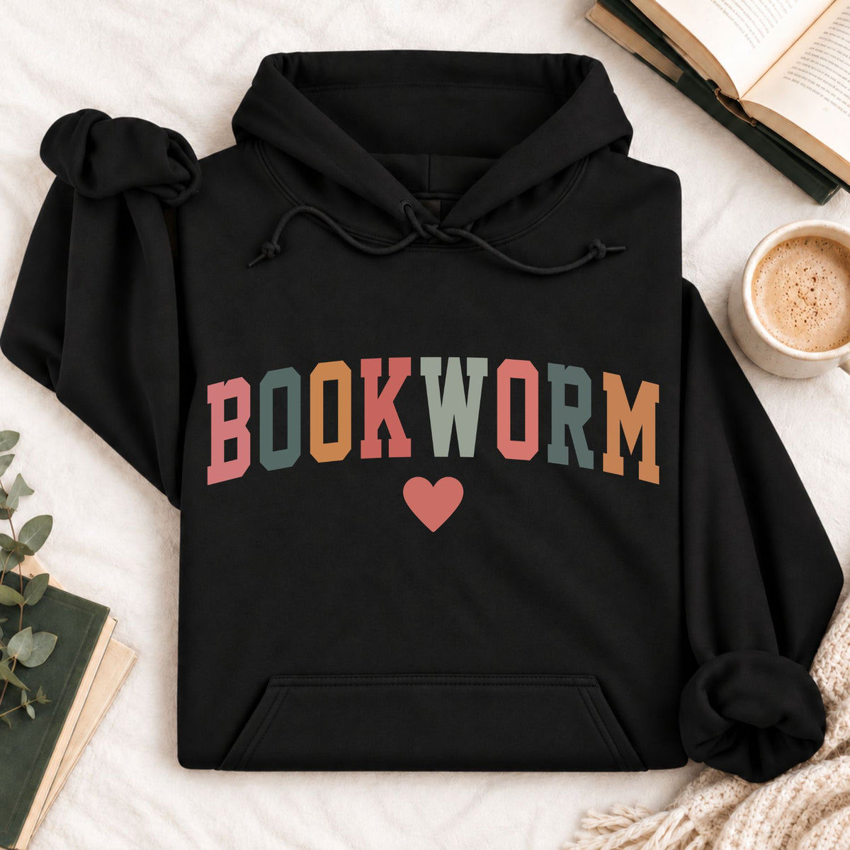 Bookworm Varsity Hoodie