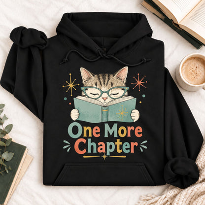 Retro Cat One More Chapter Hoodie