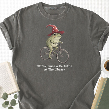 Off To Cause A Kerfuffle At The Library Unisex T-Shirt