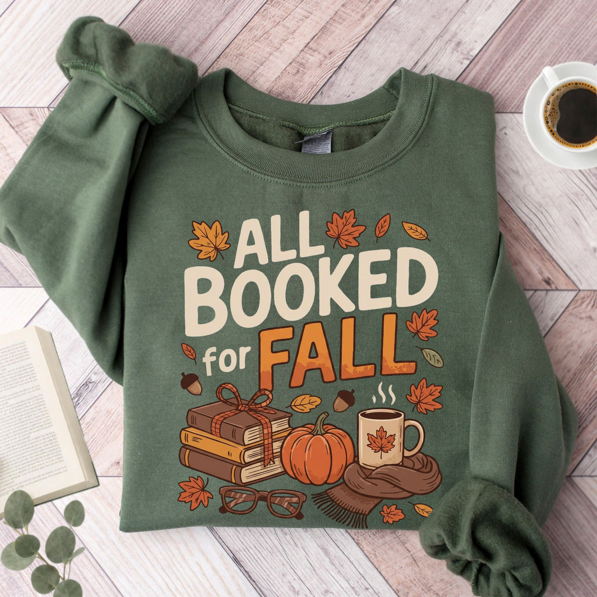 All Booked for Fall Unisex Sweatshirt