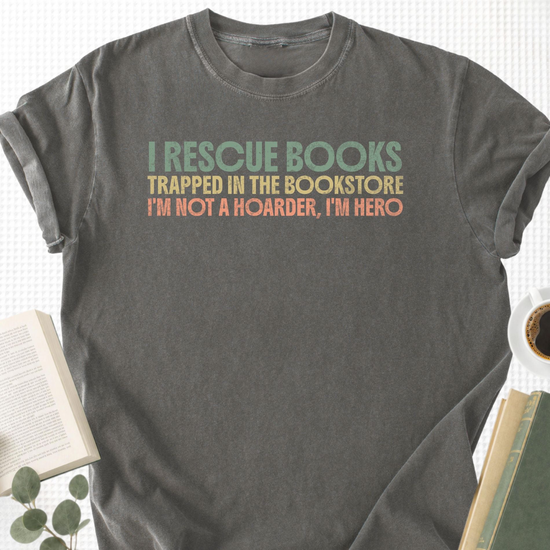 I Rescue Books Unisex T-Shirt