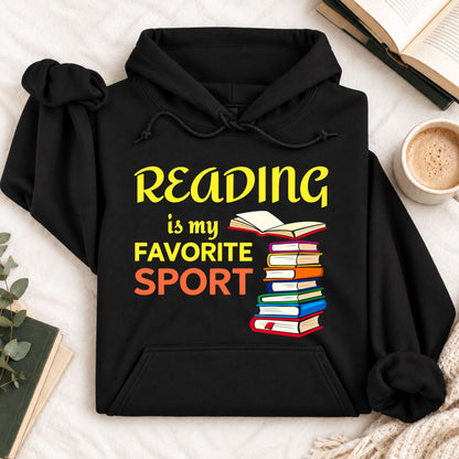 Reading Is My Sport Hoodie