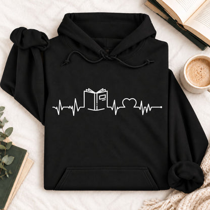 Book in a Heartbeat Hoodie