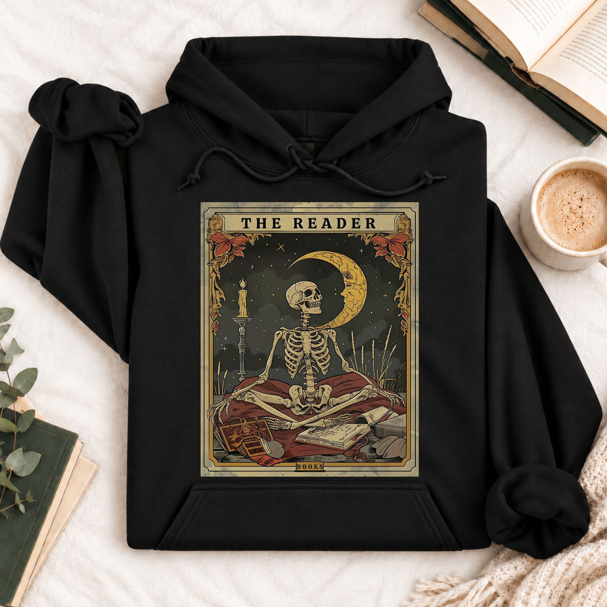 The Reader Tarot Card Hoodie