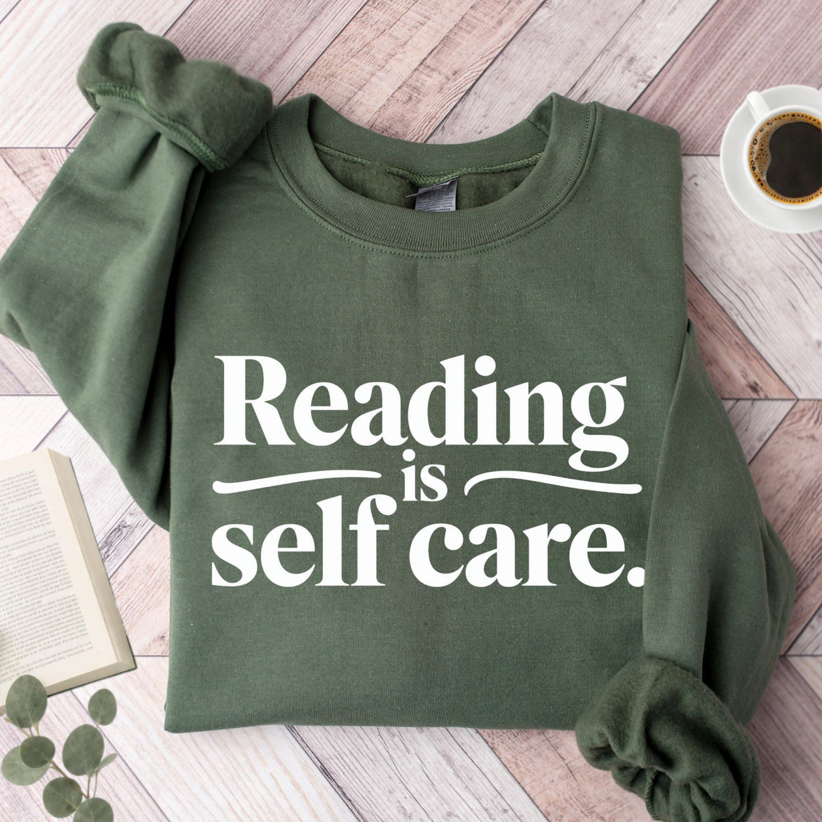 Reading Is Self Care Unisex Sweatshirt