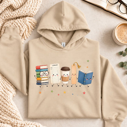 Doodle Library Hoodie