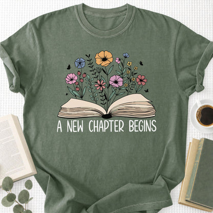 A New Chapter Begins Unisex T-Shirt