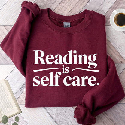 Reading Is Self Care Unisex Sweatshirt