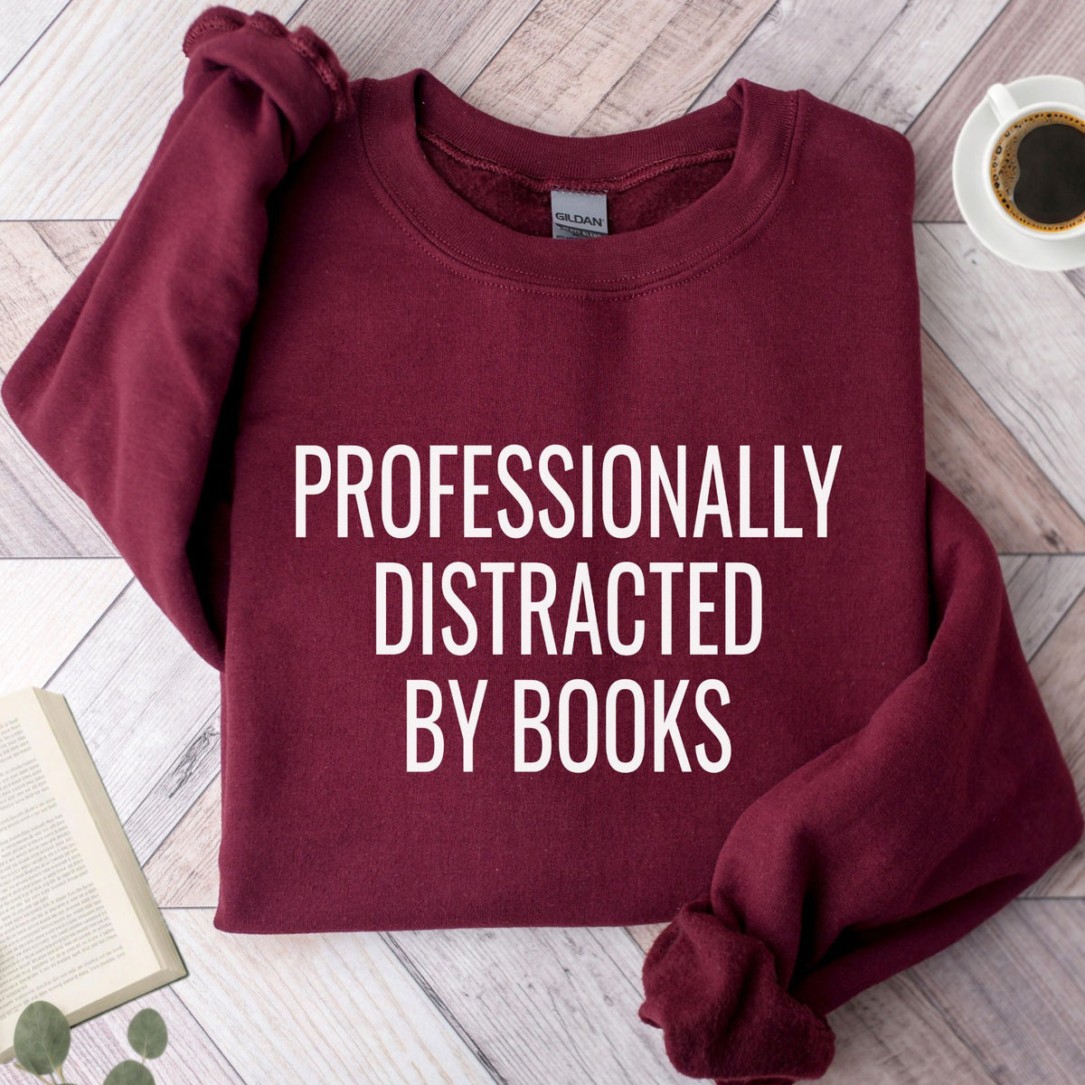 Destracted By Books Unisex Sweatshirt