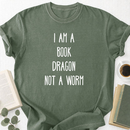 I Am A Book Dragon Not a Wom Unisex T-Shirt