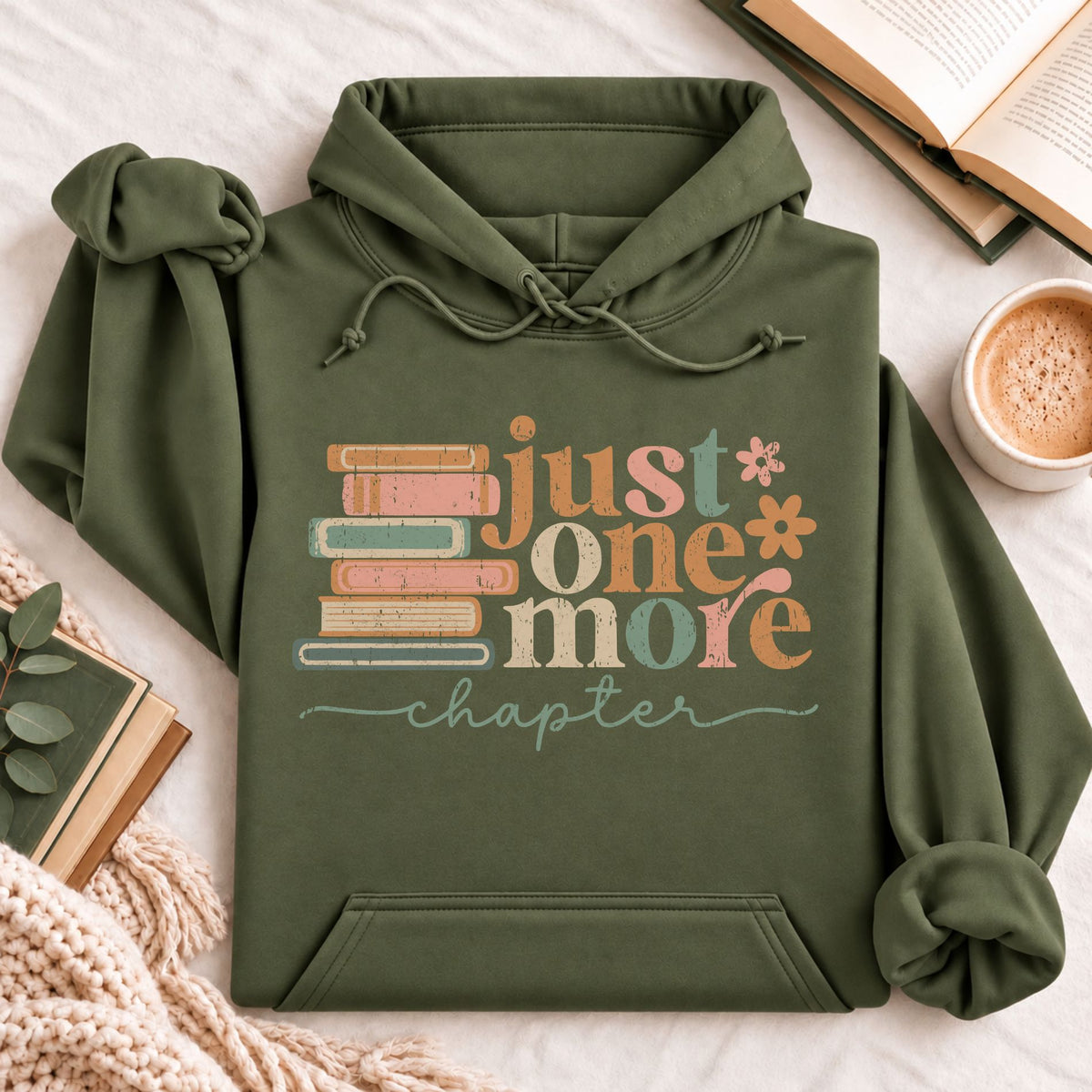 Just One More Chapter Hoodie