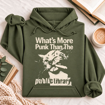 What's More Punk Than The Public Library Hoodie