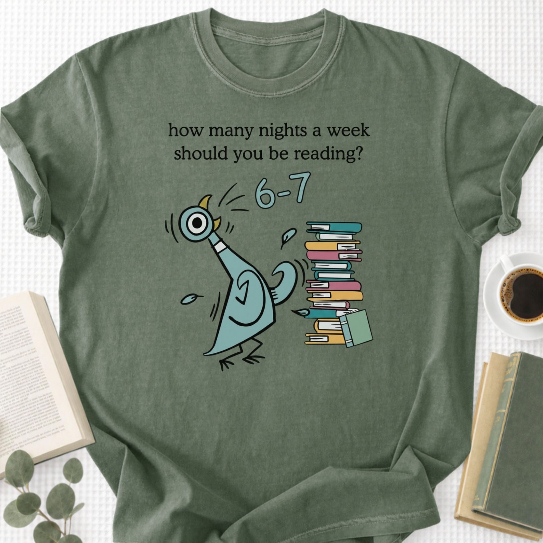 How Many Nights A Week Should You Be Reading 6 7 Unisex T-Shirt