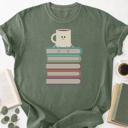 Books and Coffee Unisex T-Shirt