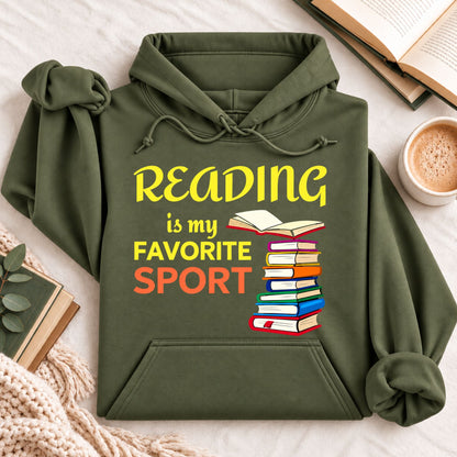 Reading Is My Sport Hoodie