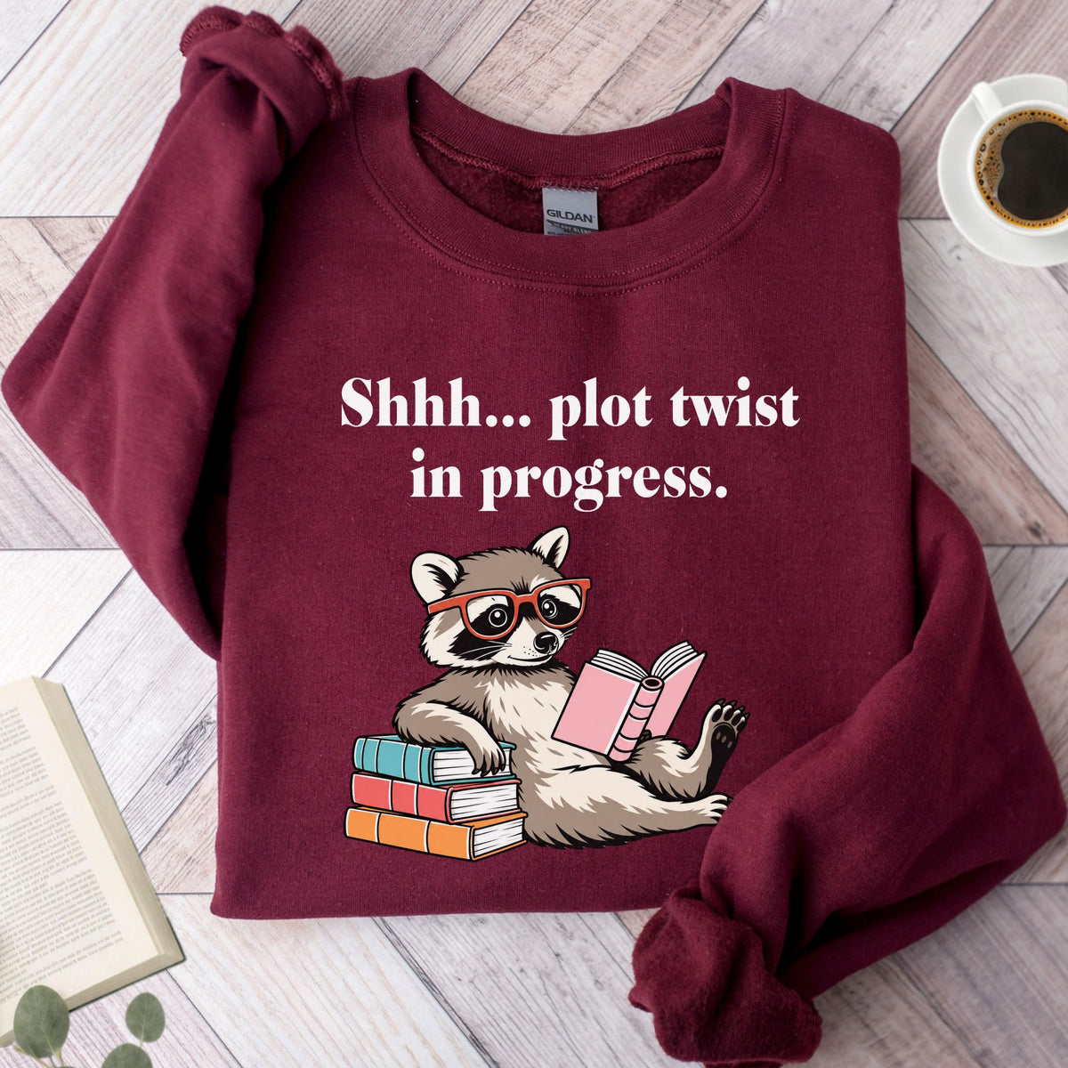 Shhh... Plot Twist In Progress Unisex Sweatshirt