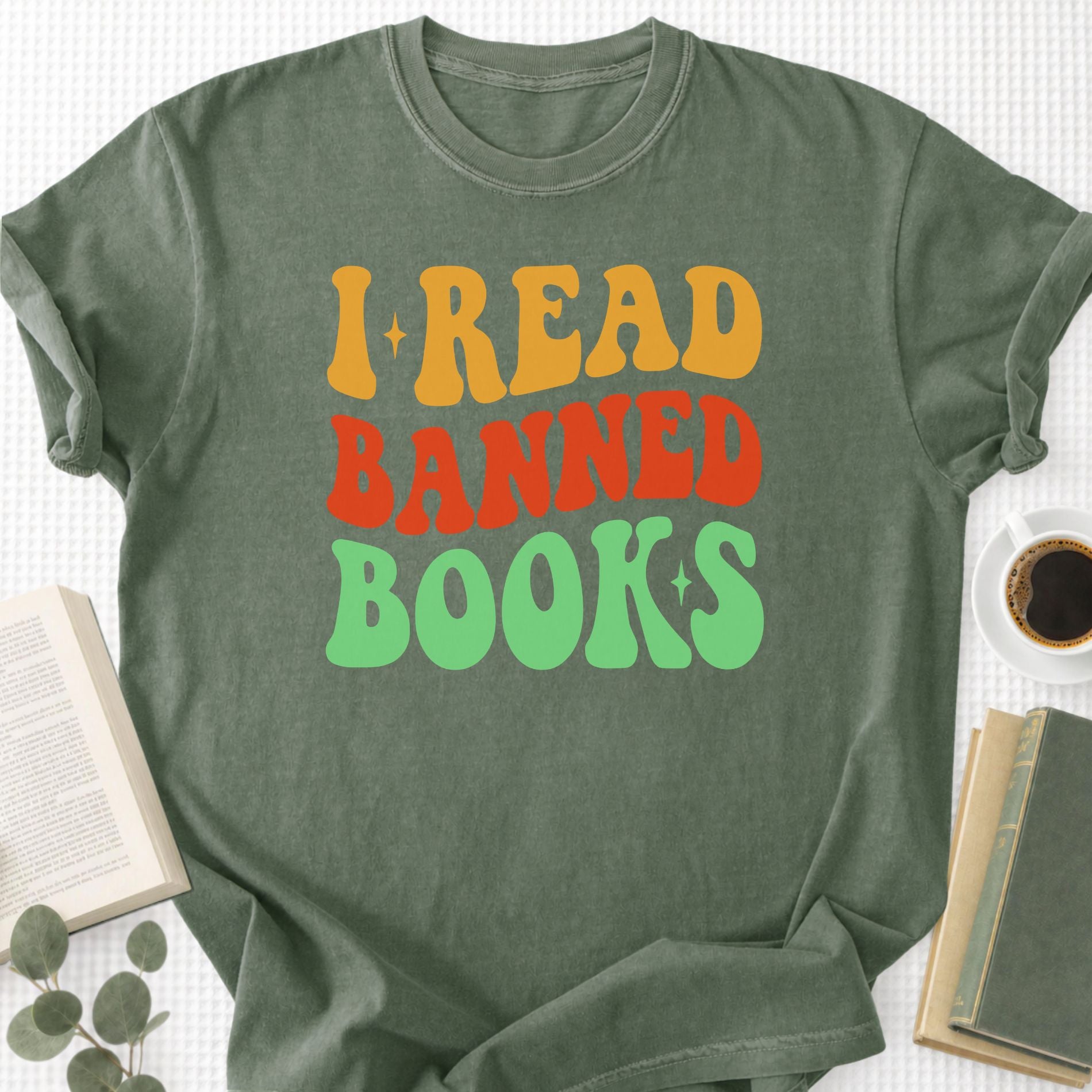 I Read Banned Books Unisex T-Shirt