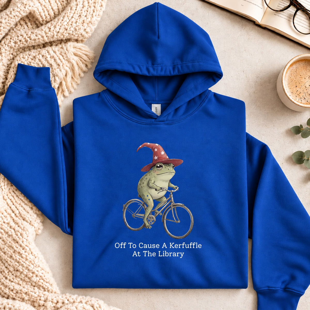Off To Cause A Kerfuffle At The Library Hoodie