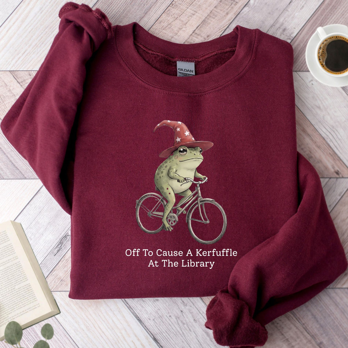 Off To Cause A Kerfuffle At The Library Unisex Sweatshirt